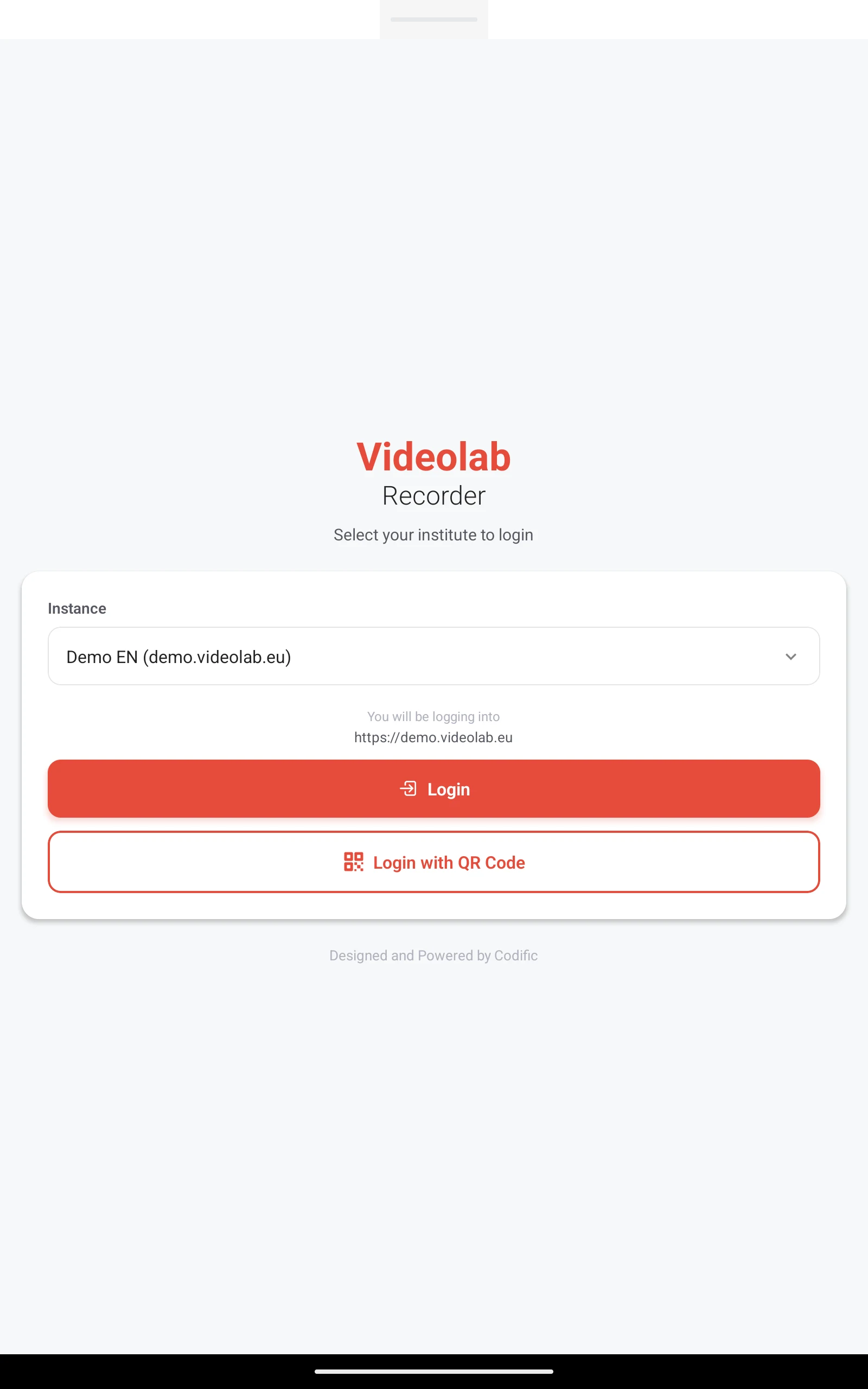Videolab Recorder screenshot
