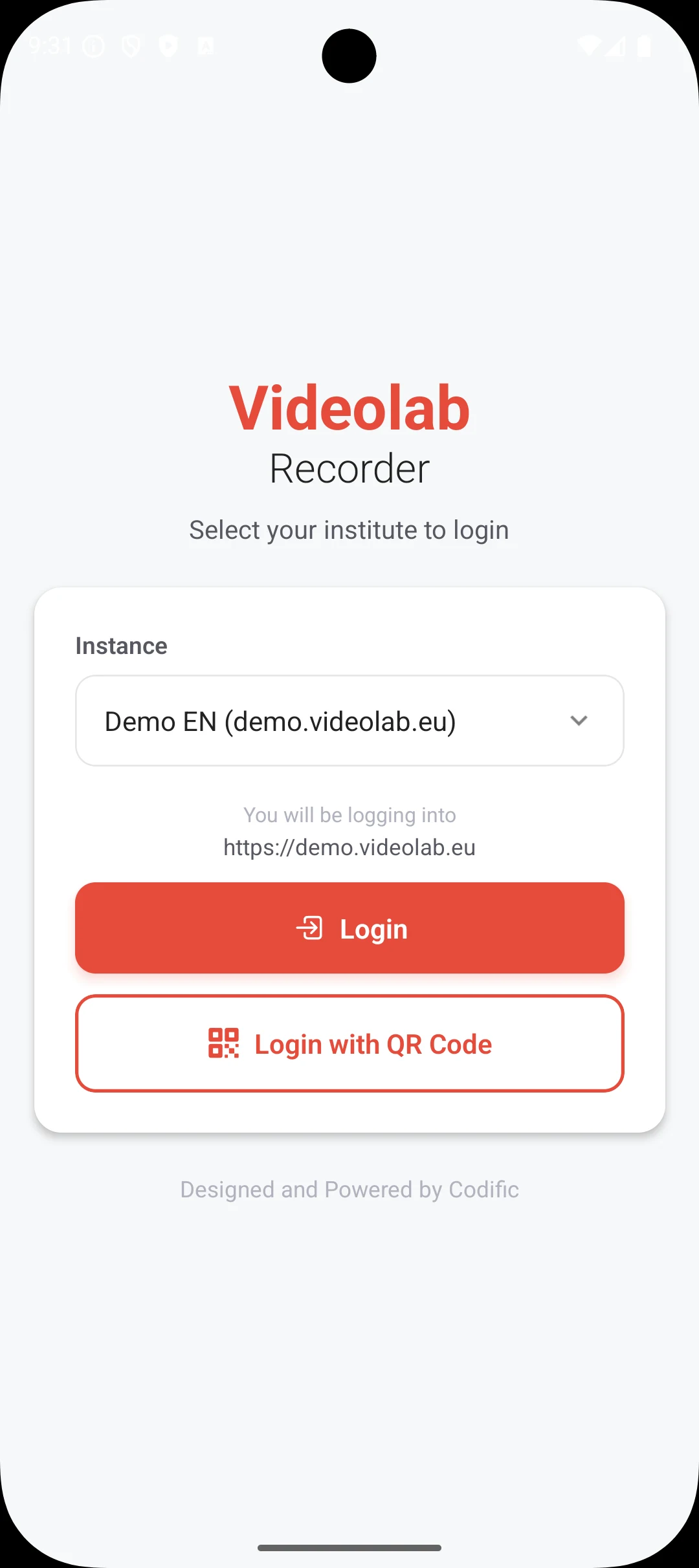 Videolab Recorder screenshot
