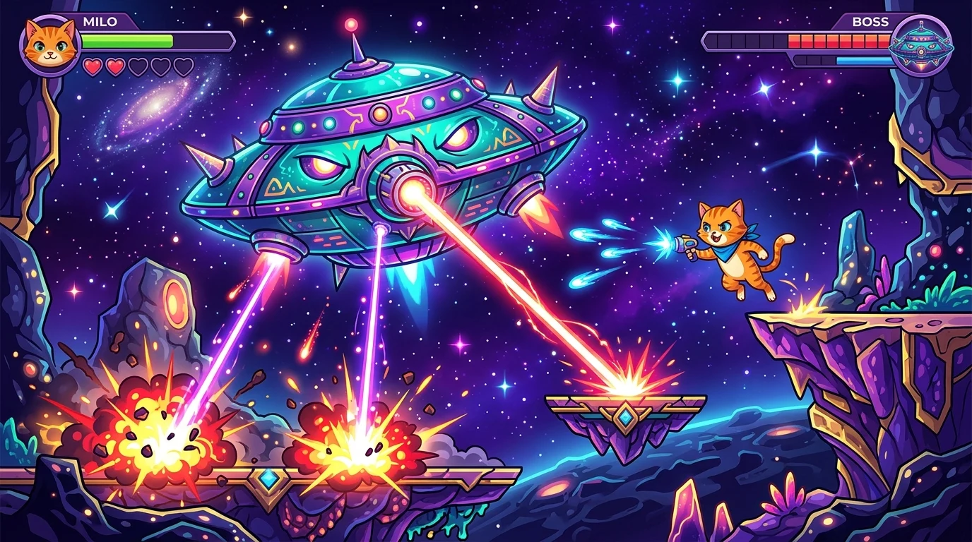 Milo Cat Adventure screenshot