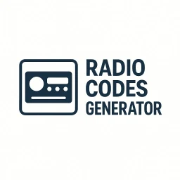 Symbol von Radio Codes Generator