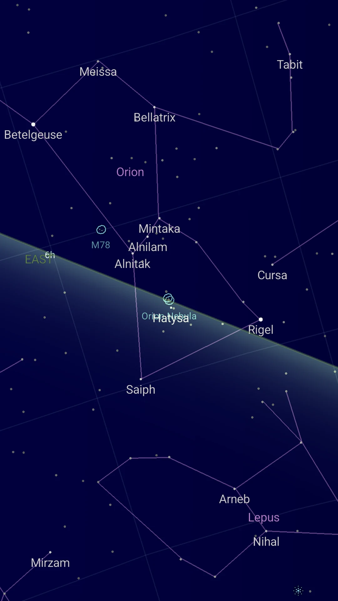 Sky Map screenshot