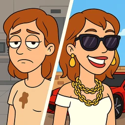 Idle Girl : Life Simulator icon