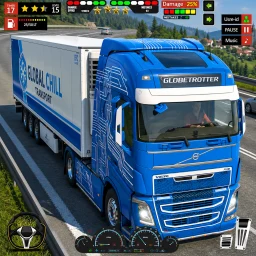 Icône de Euro Truck Driving Cargo Truck