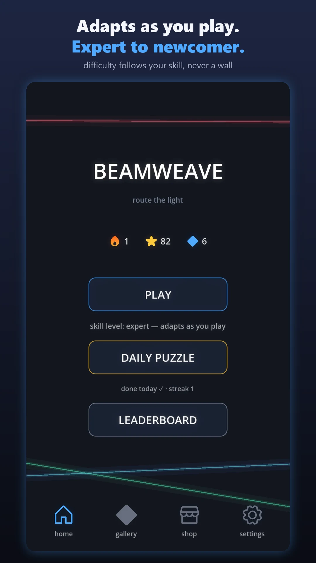 Beamweave: Light Beam Puzzle screenshot