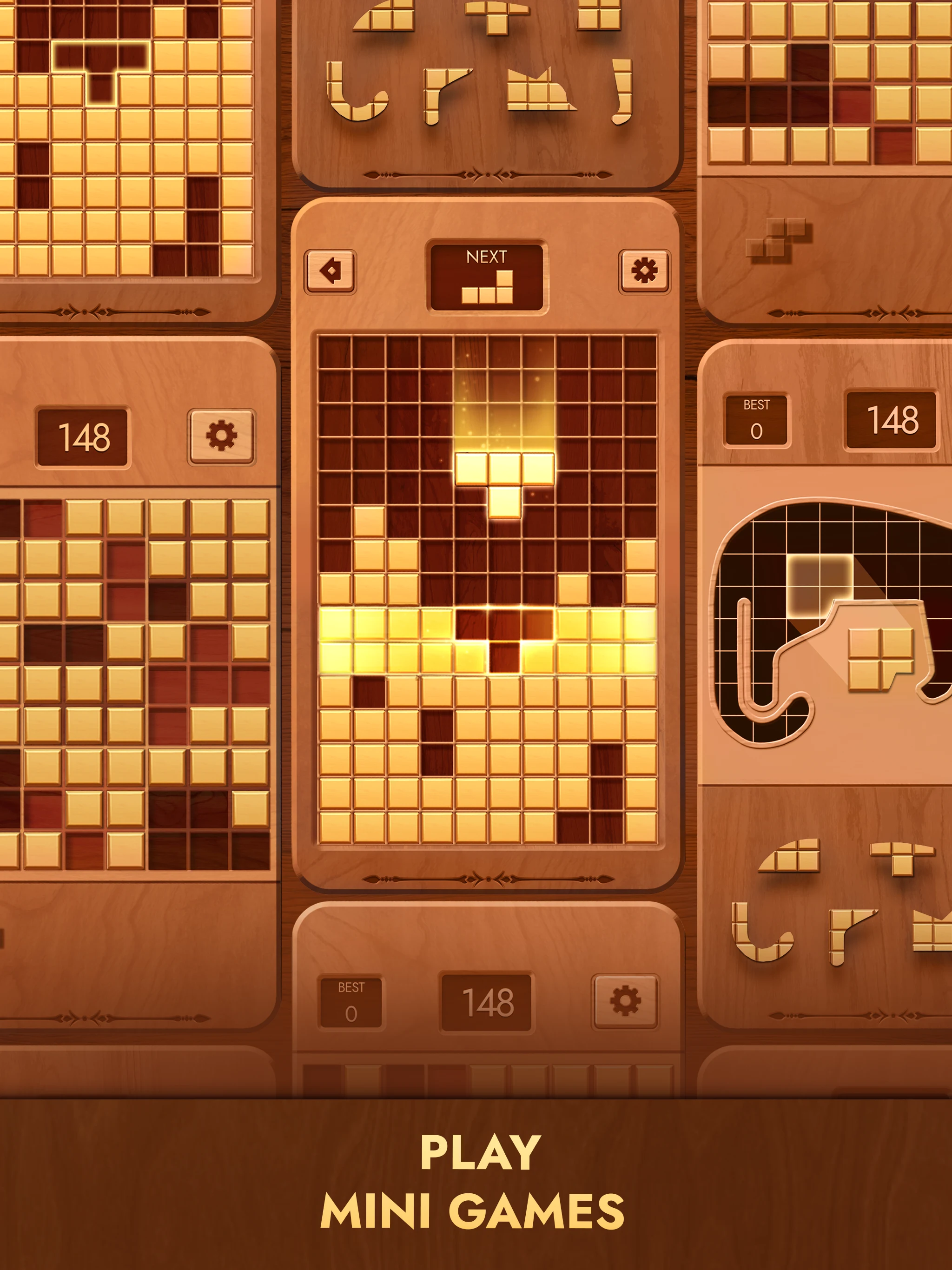 Woodoku - Wood Block Puzzle screenshot