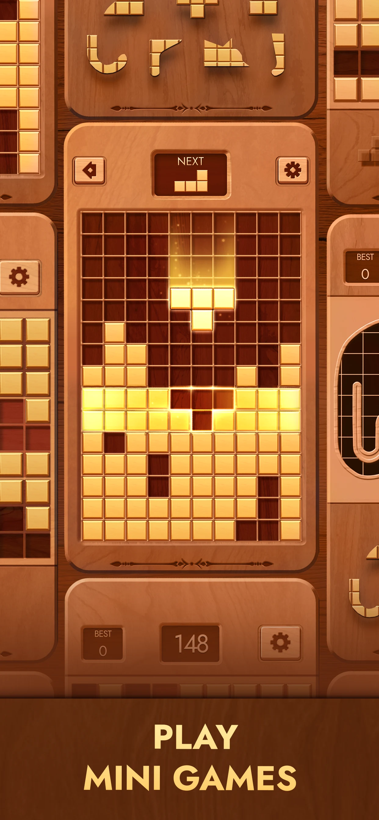 Woodoku - Wood Block Puzzle screenshot