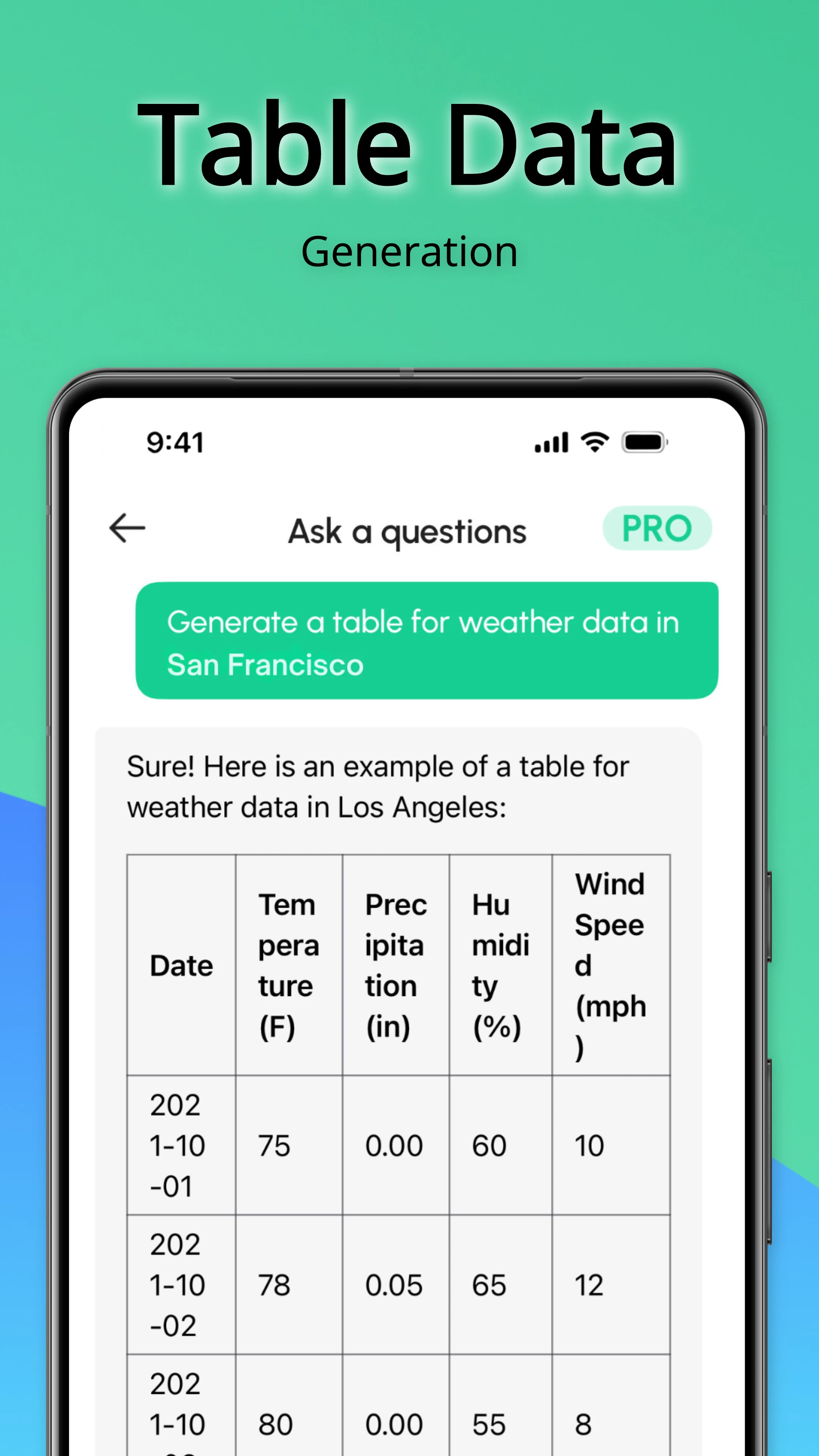 Sheets AI: Formula Generator screenshot