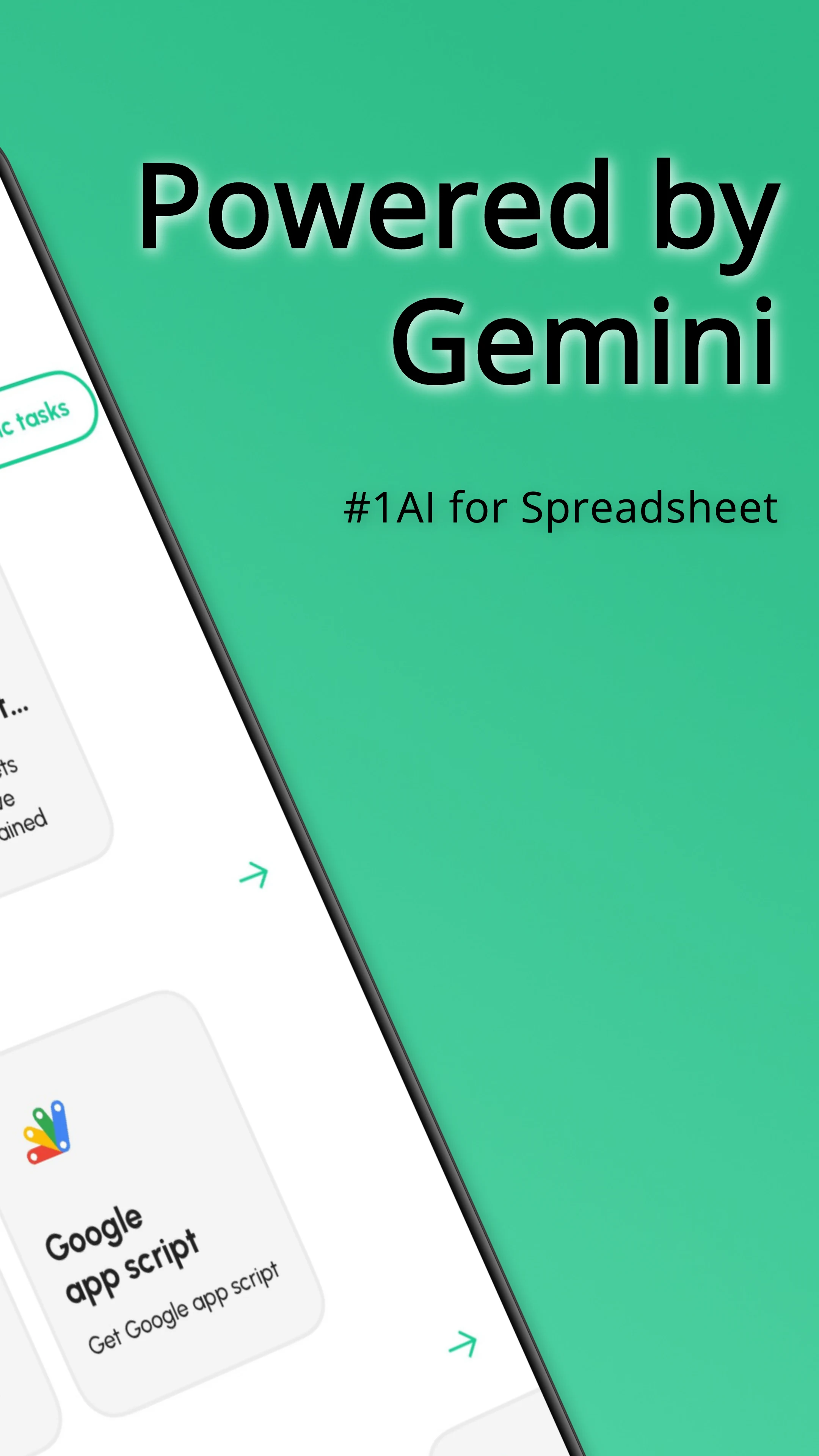 Sheets AI: Formula Generator screenshot
