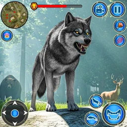 Wolf Simulator 3D: RPG Games icon