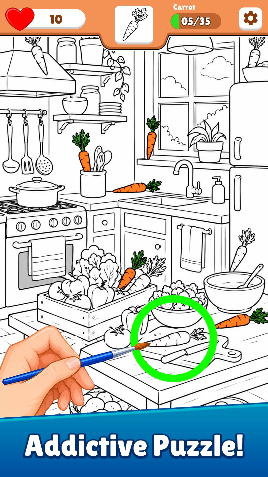 Find Hidden Foods : Spot It! screenshot