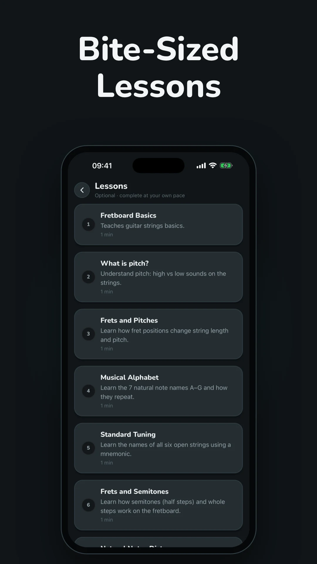 FretGenius: Fretboard Trainer screenshot