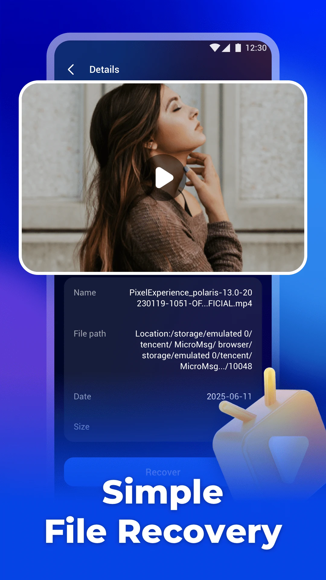Quick Recovery: Restore Photo screenshot