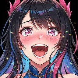Значок Black Seven Waifu Gacha Isekai
