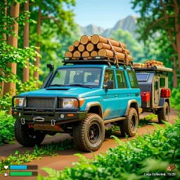 Oceanside Camper Van Truck 3D
