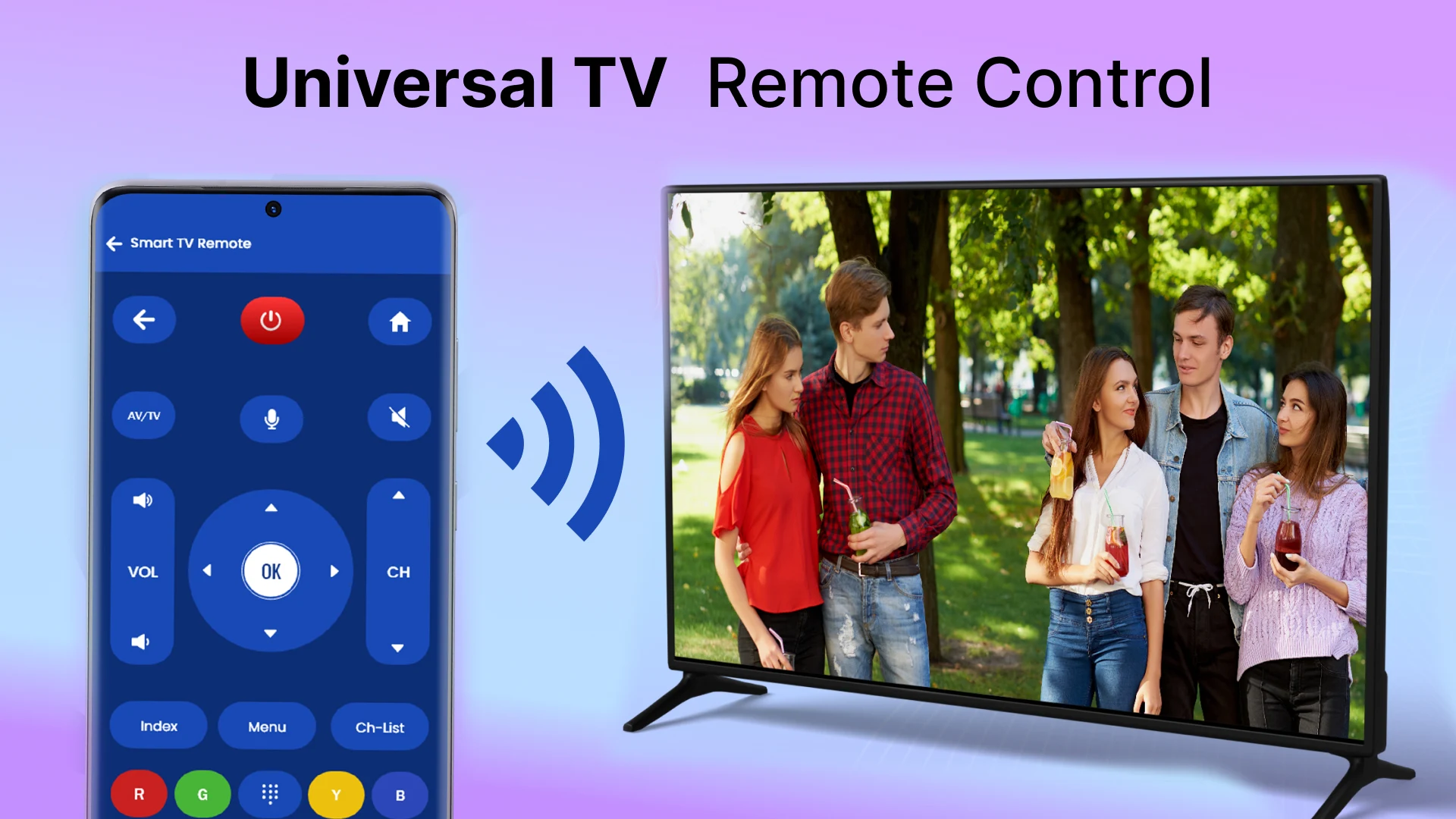 Universal TV Remote Control screenshot