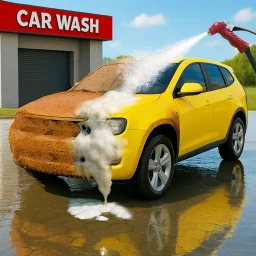 Satisfying Car Wash Makeover 图标