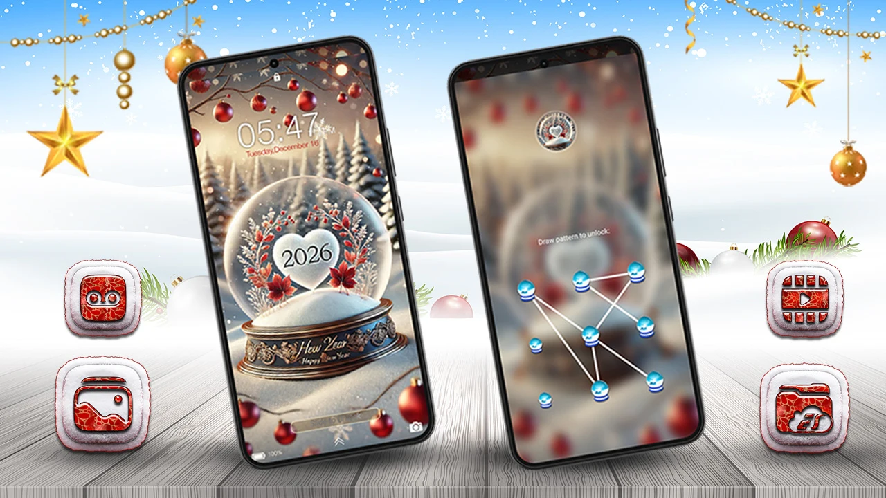 2026 Newyear Christmas Theme screenshot
