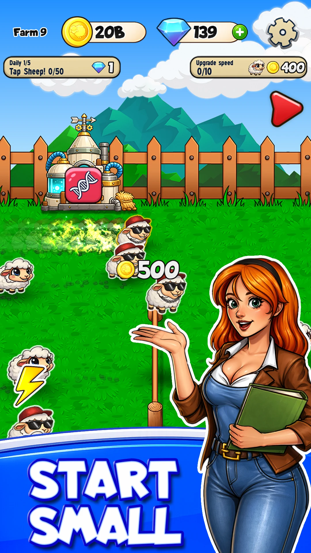 Need for Sheep: Idle Clicker screenshot