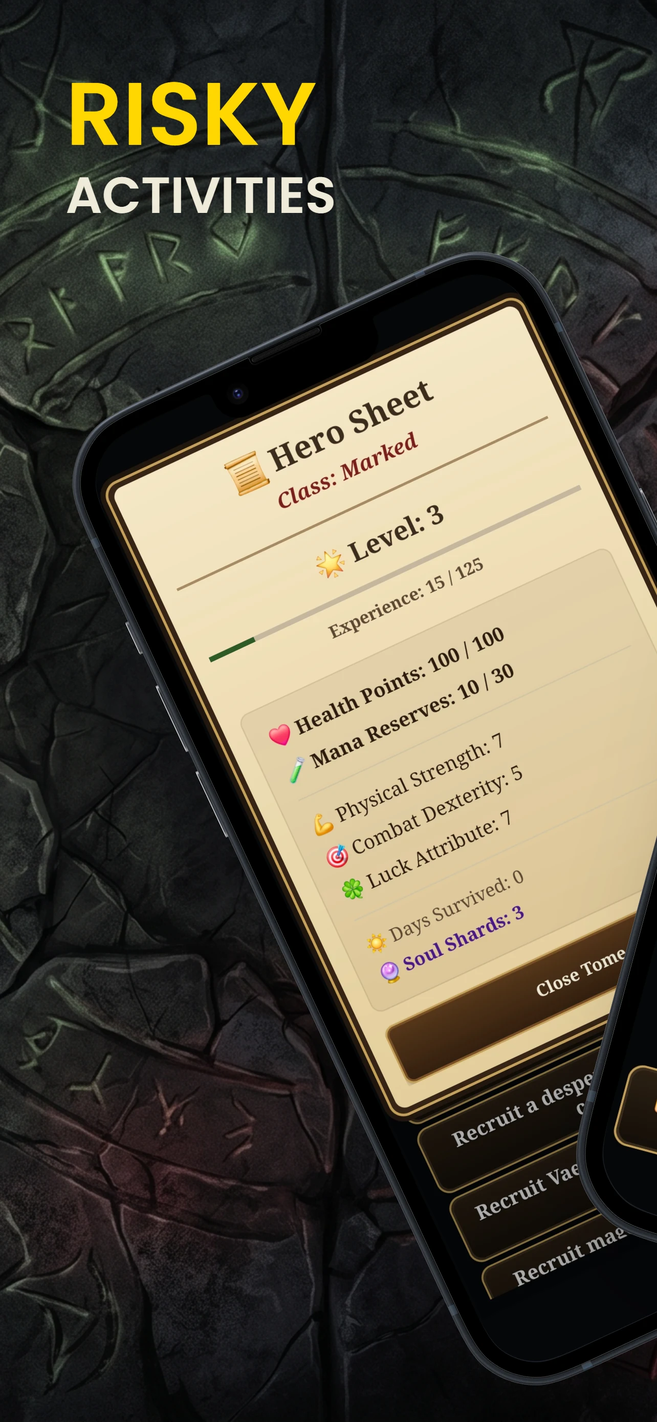 Mortiloop I: Dark Fantasy RPG screenshot