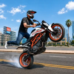 モトバイクスタントウイリーゲーム icon