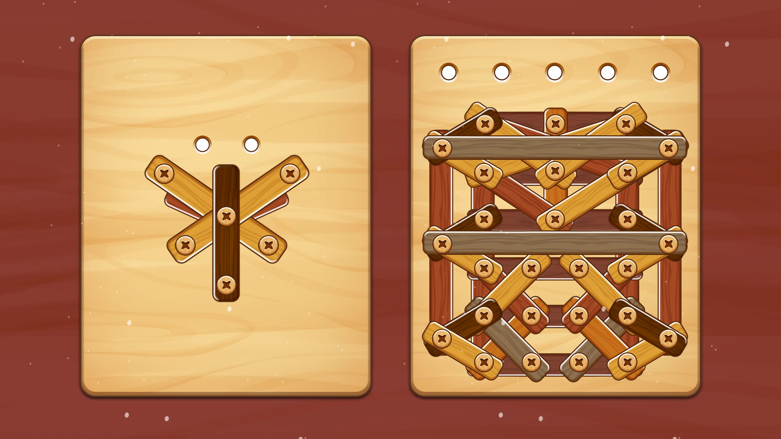 Nuts and Bolts Woody Puzzle screenshot