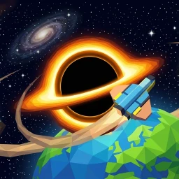 Icono de Black Hole Galaxy