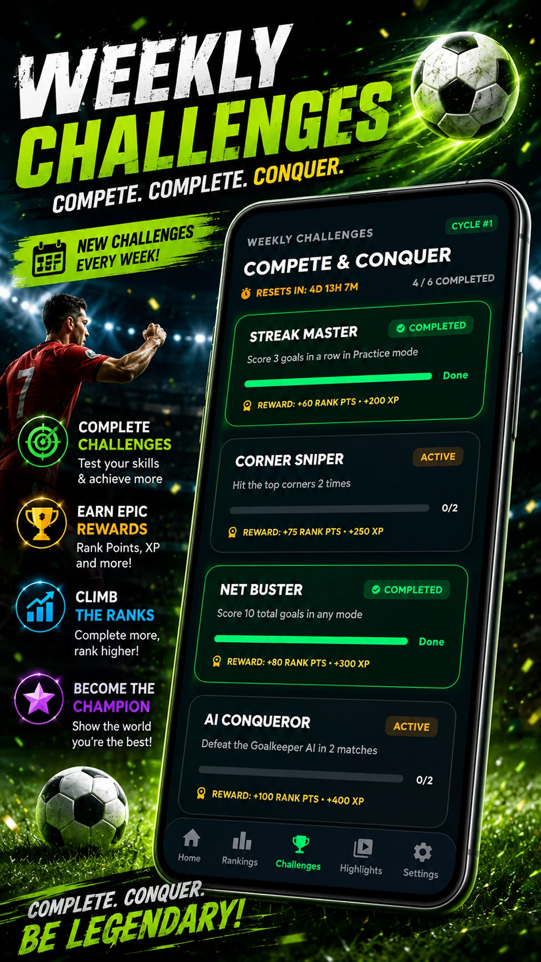 Penalty Strike: Football screenshot