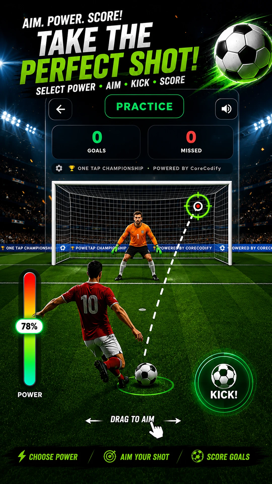 Penalty Strike: Football screenshot