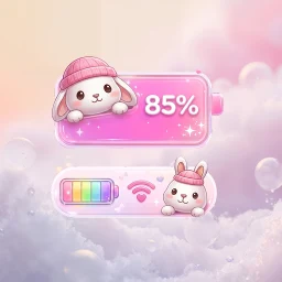 Powmoji: Battery Emoji Widget simgesi