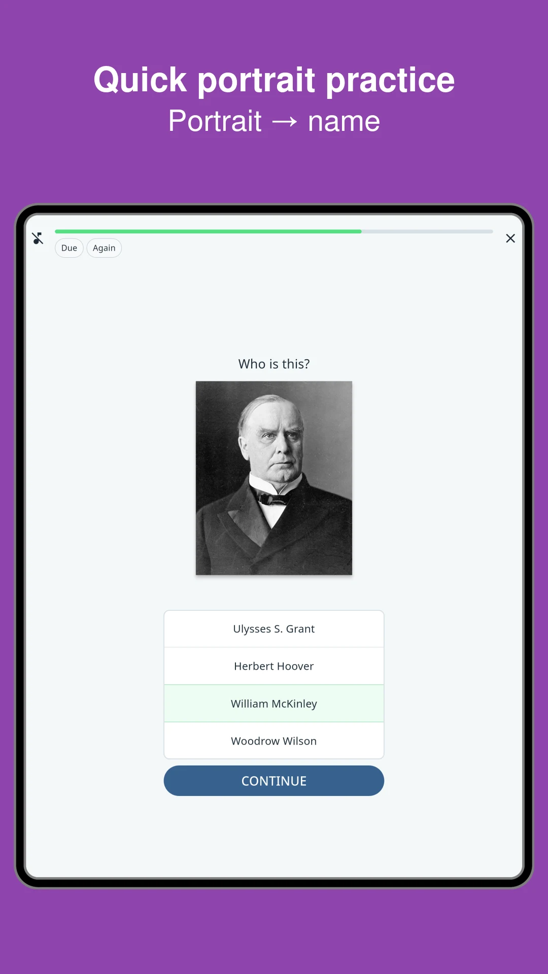 US Presidents Trainer screenshot