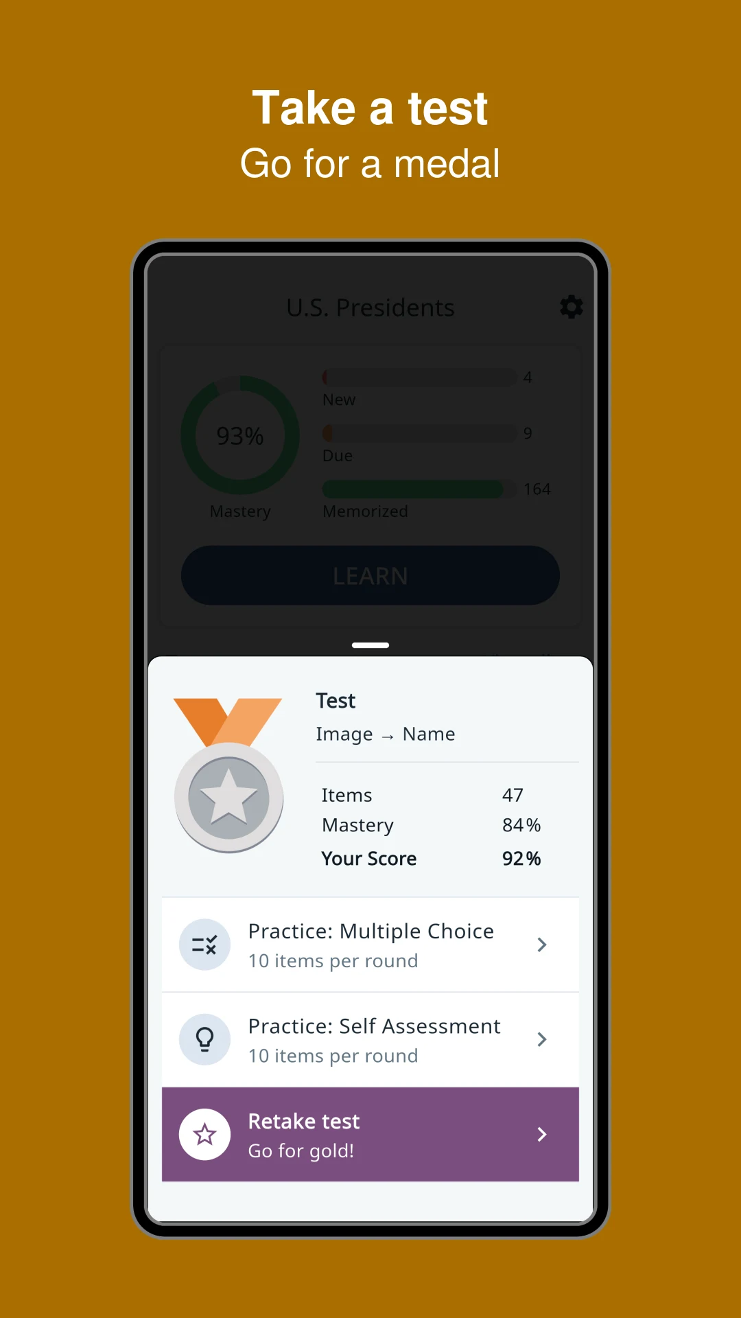 US Presidents Trainer screenshot