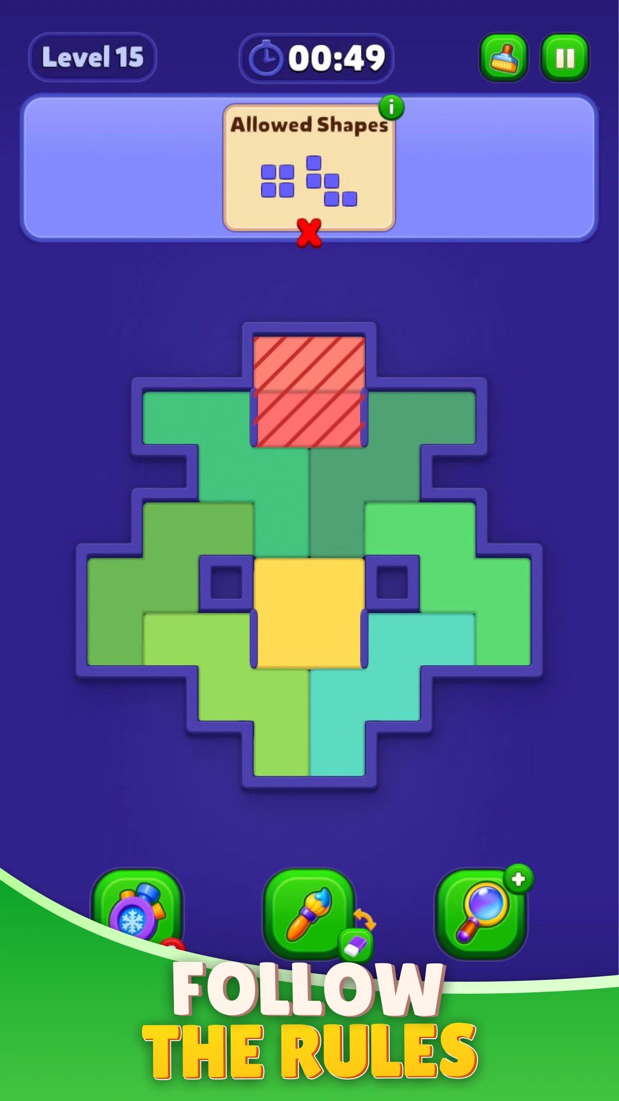 Shape Maze: Color Logic screenshot