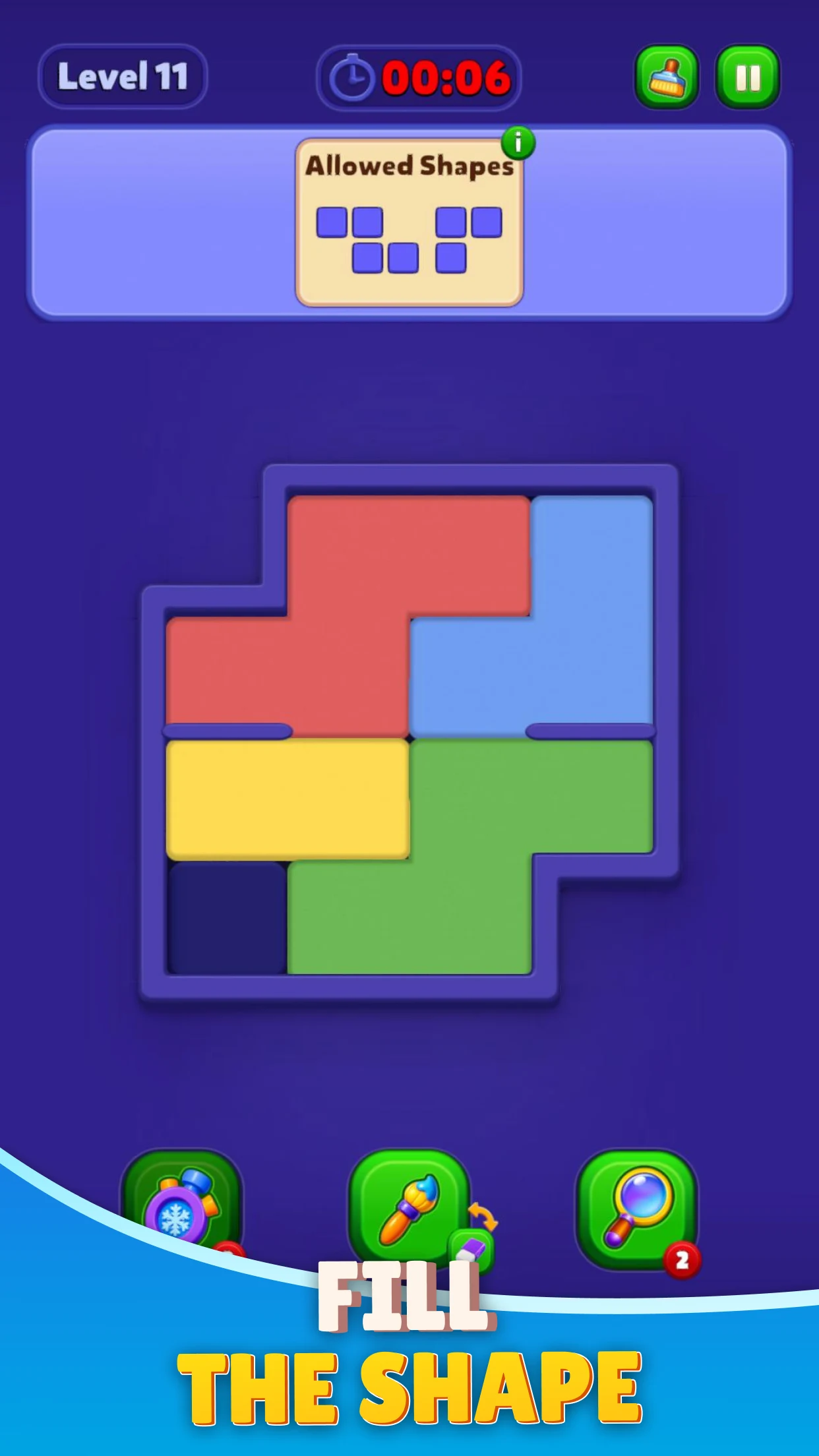 Shape Maze: Color Logic screenshot