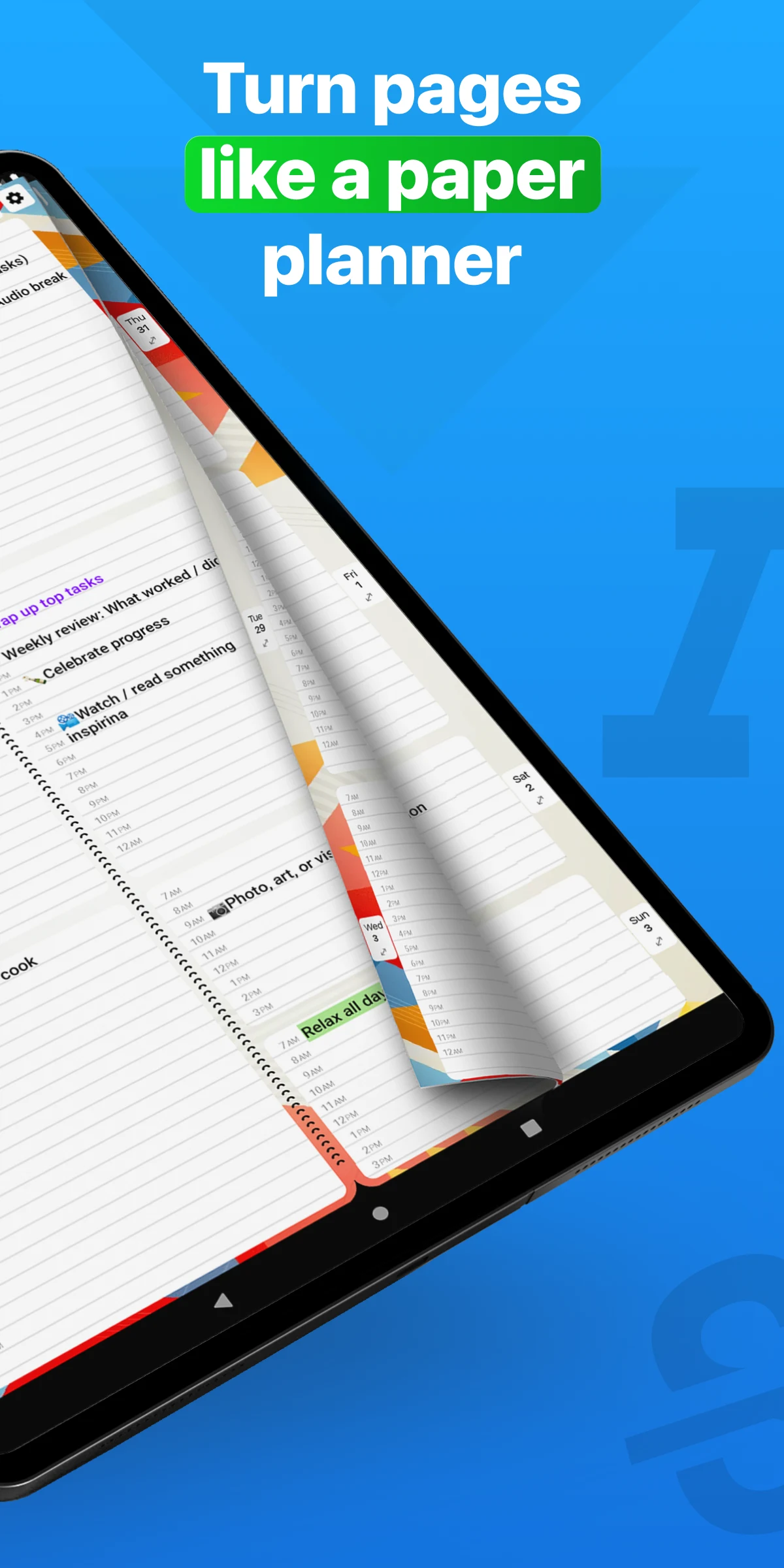 Weekly Planner - Diary, Notes screenshot