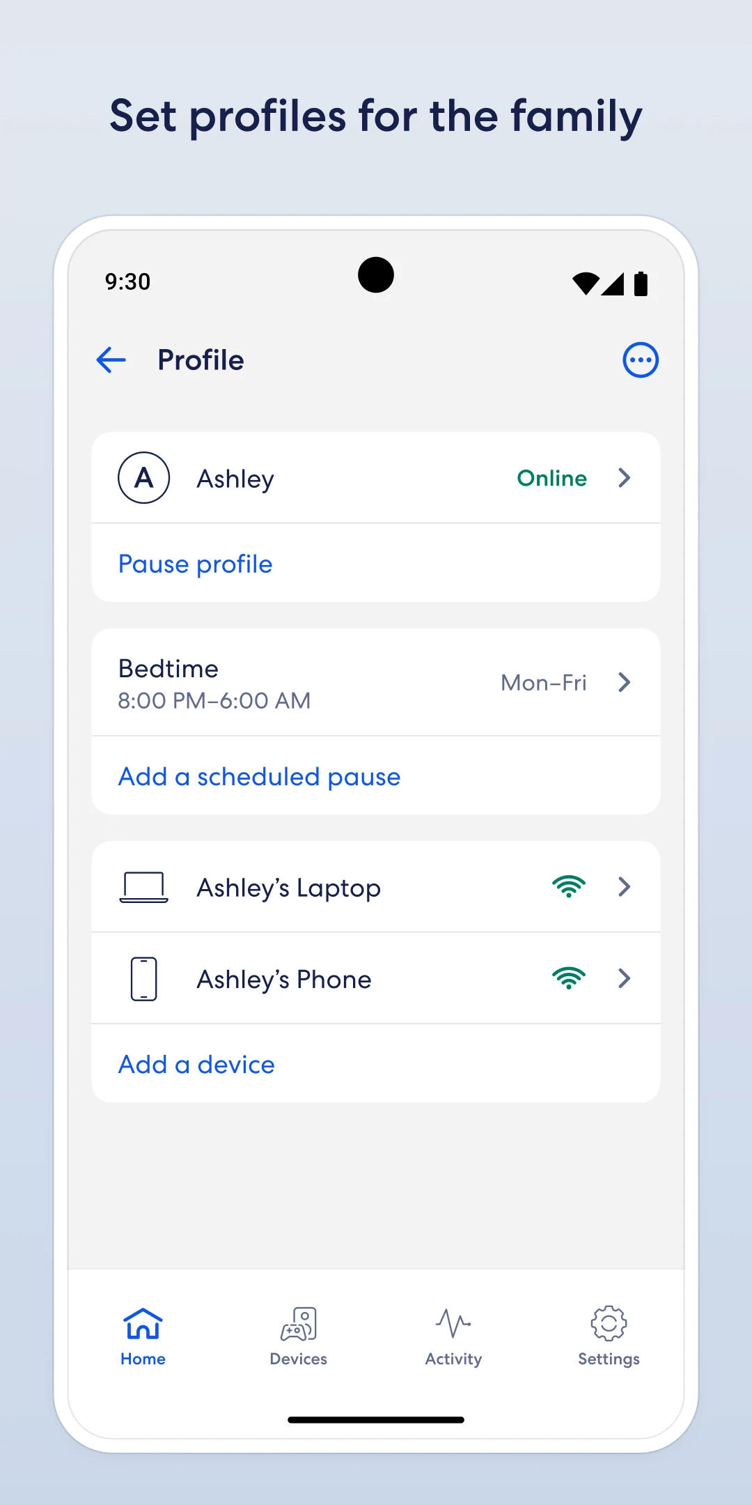 eero wifi system screenshot
