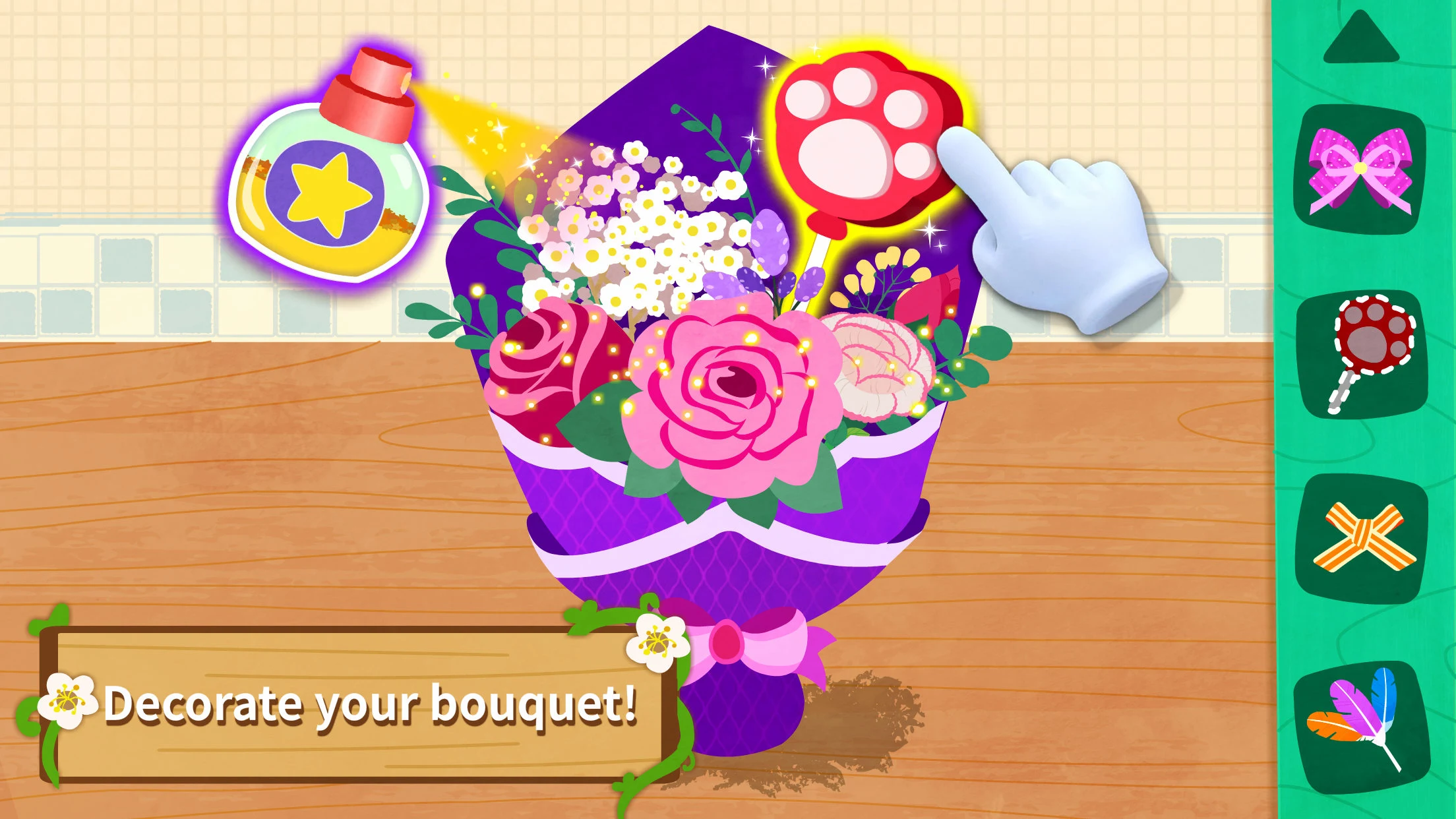 Little Panda's Flowers DIY screenshot