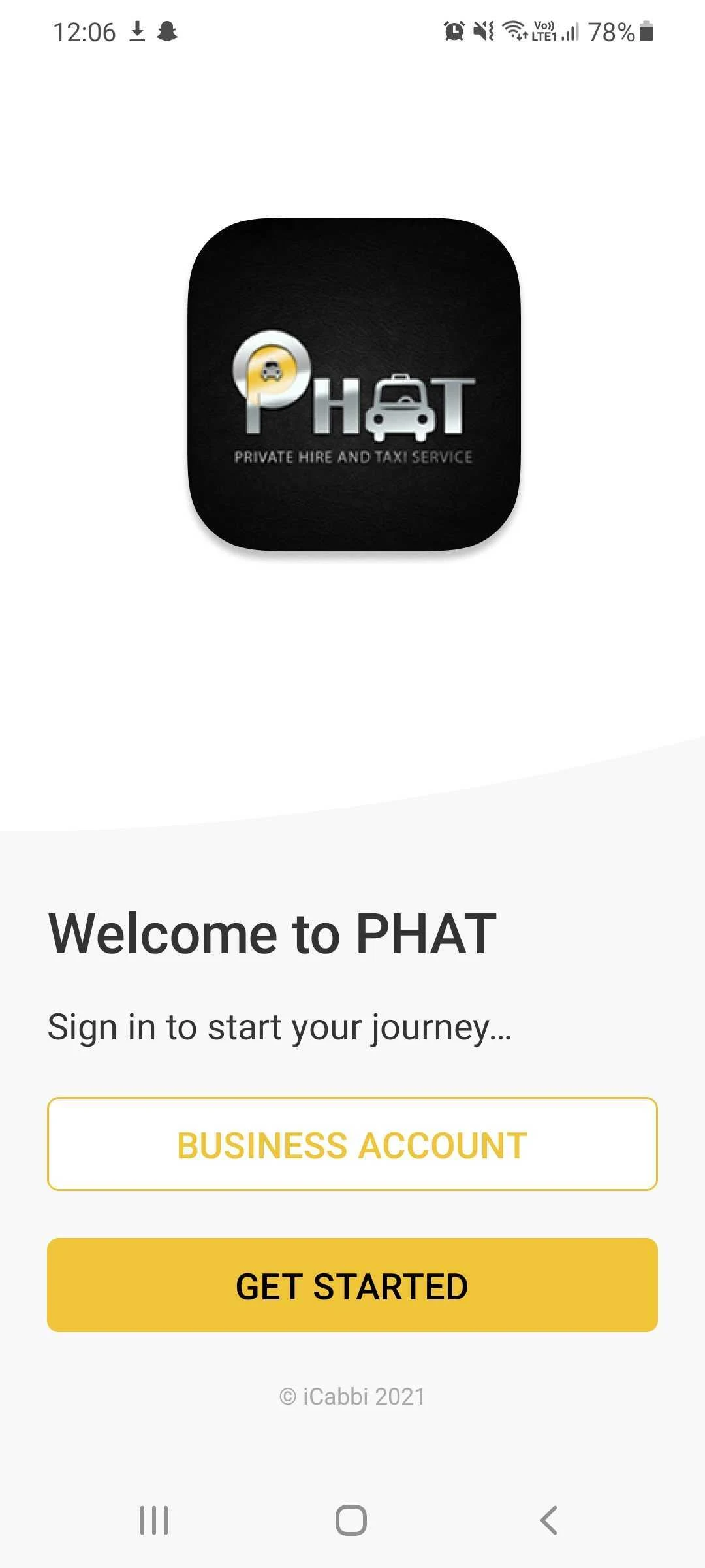 PHAT App screenshot
