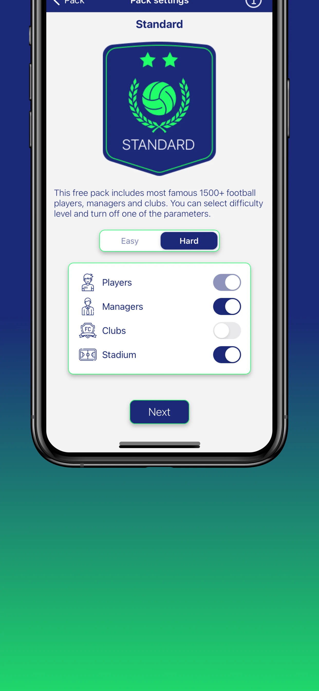 Alias Football Word Game screenshot