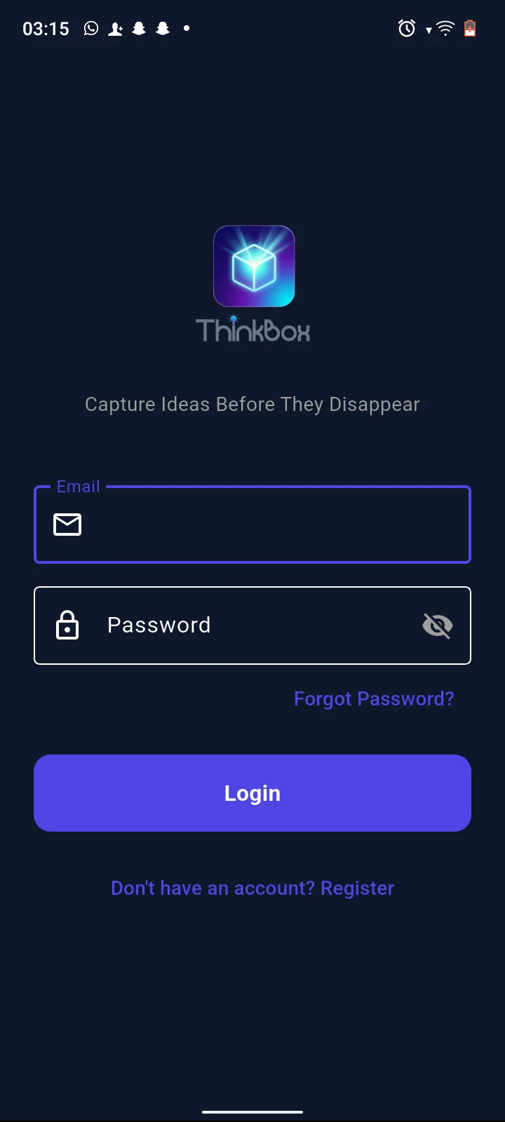 ThinkBox screenshot