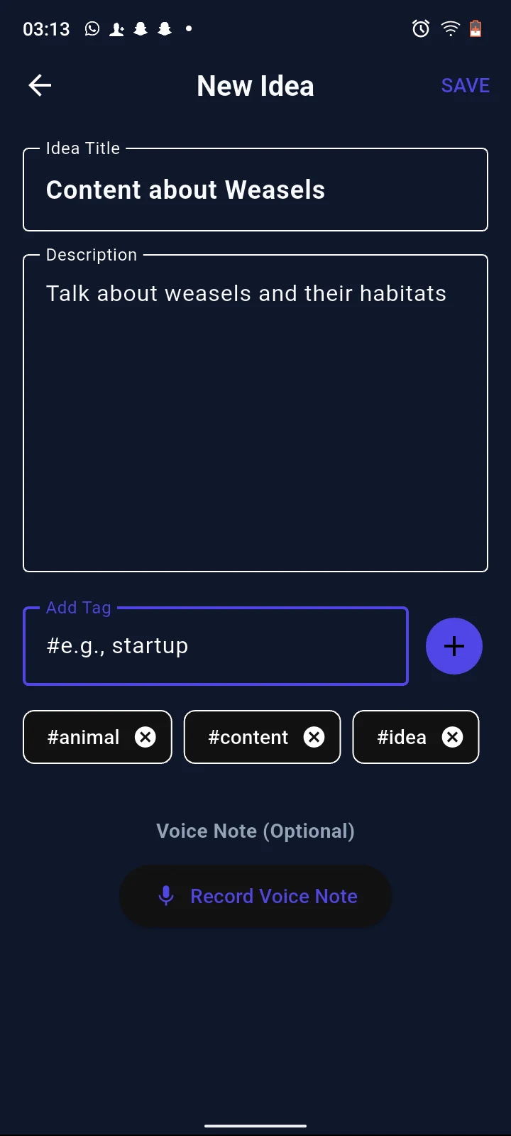 ThinkBox screenshot