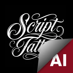AI Lettering Tattoo Generator icon