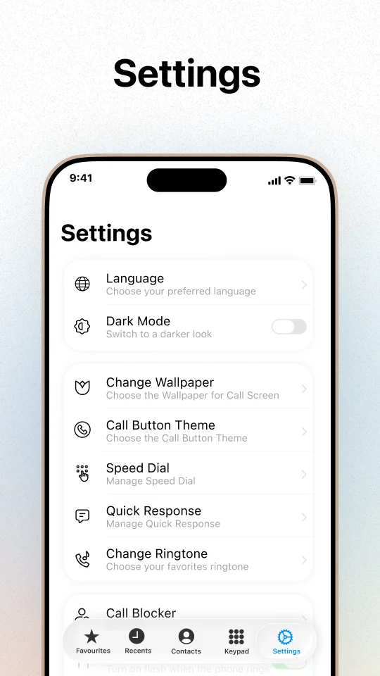 iCall – Smart Phone Dialer screenshot