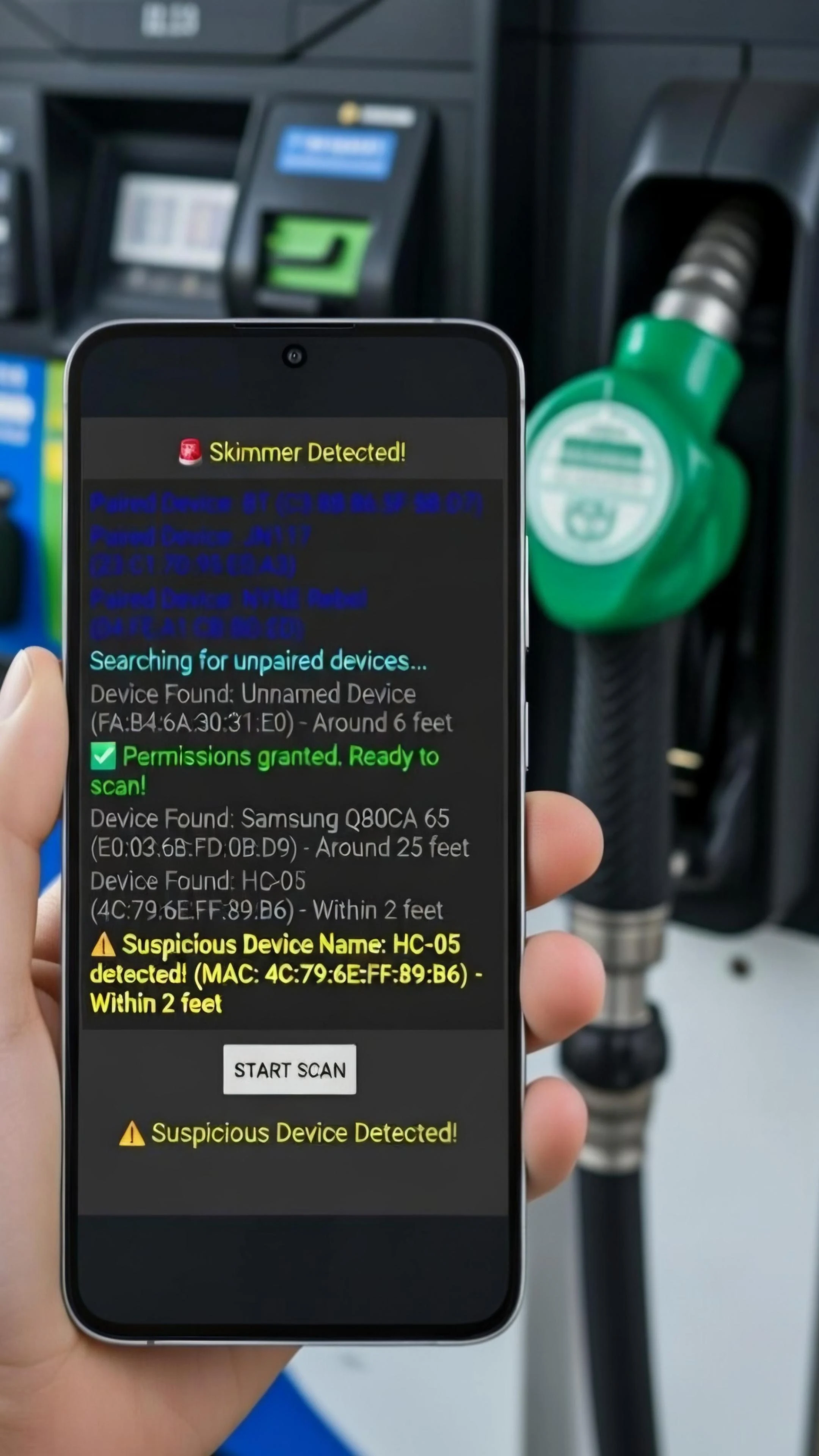 Skimmer Scan screenshot