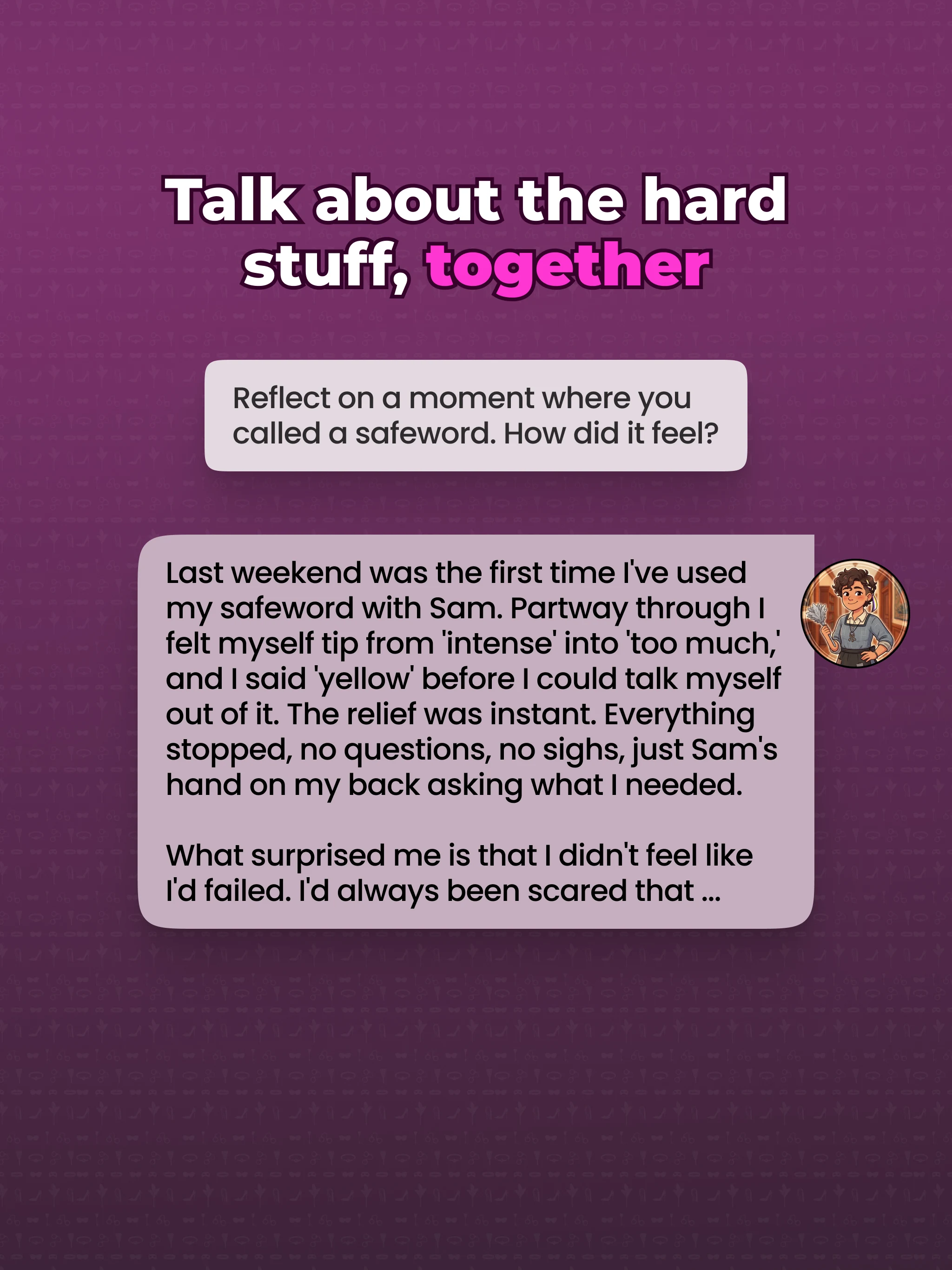 Embrace: BDSM Couple's Journal screenshot