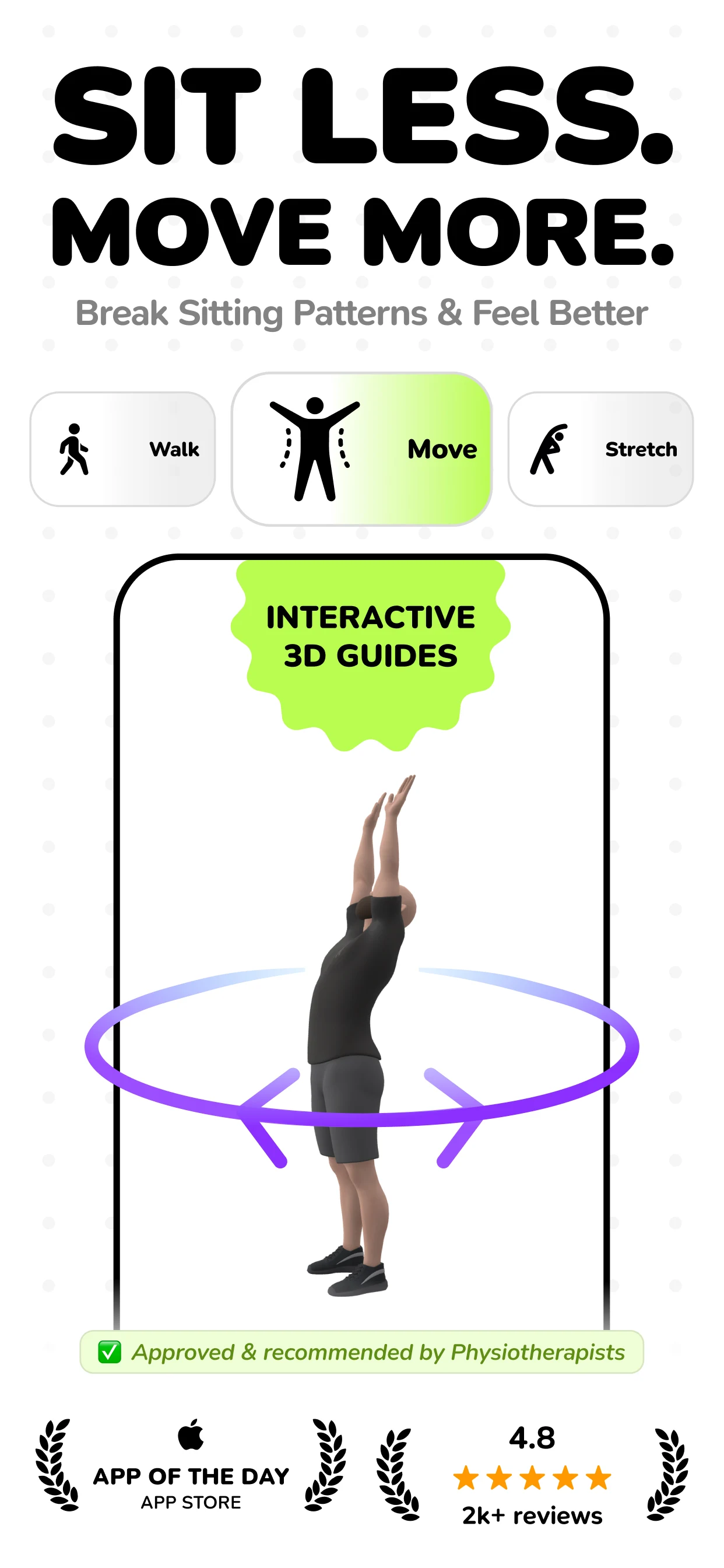 Moova: Stand Up & Move More screenshot