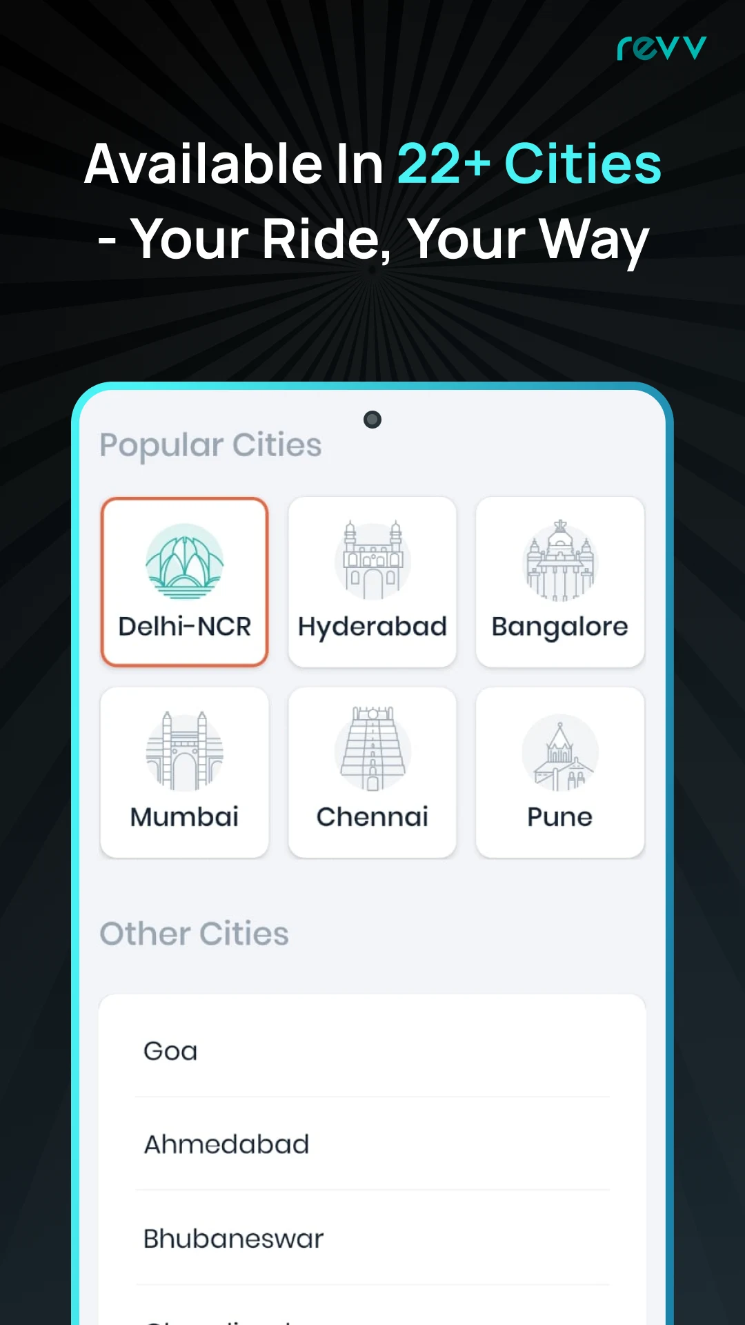 Revv: Self-Drive Car Rentals screenshot