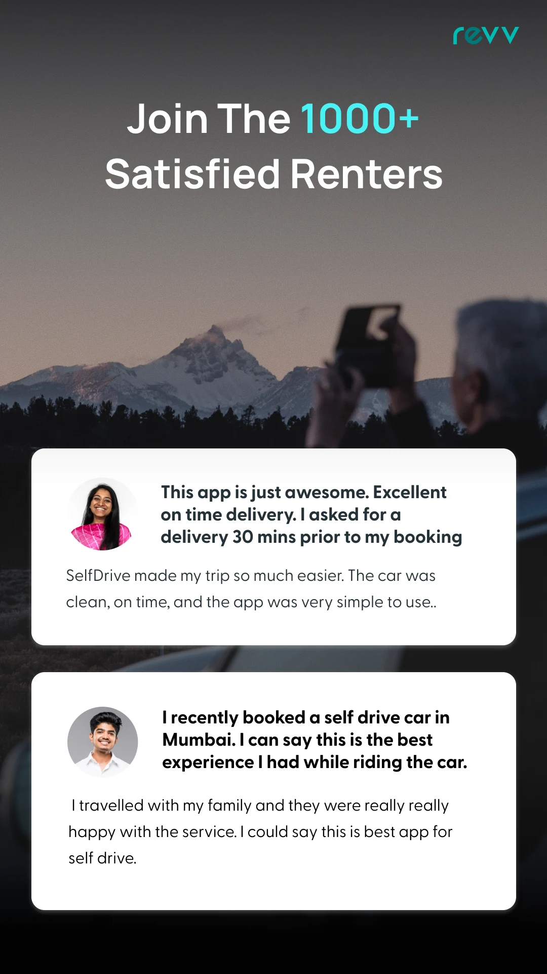 Revv: Self-Drive Car Rentals screenshot