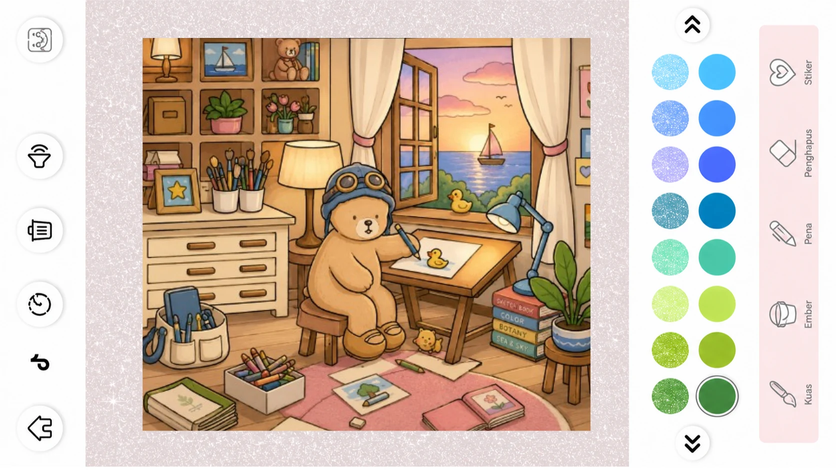 BOBBIE Goods Coloring Game screenshot