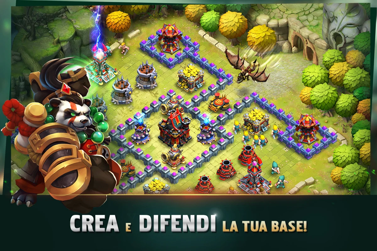 Clash of Lords 2: Italiano screenshot