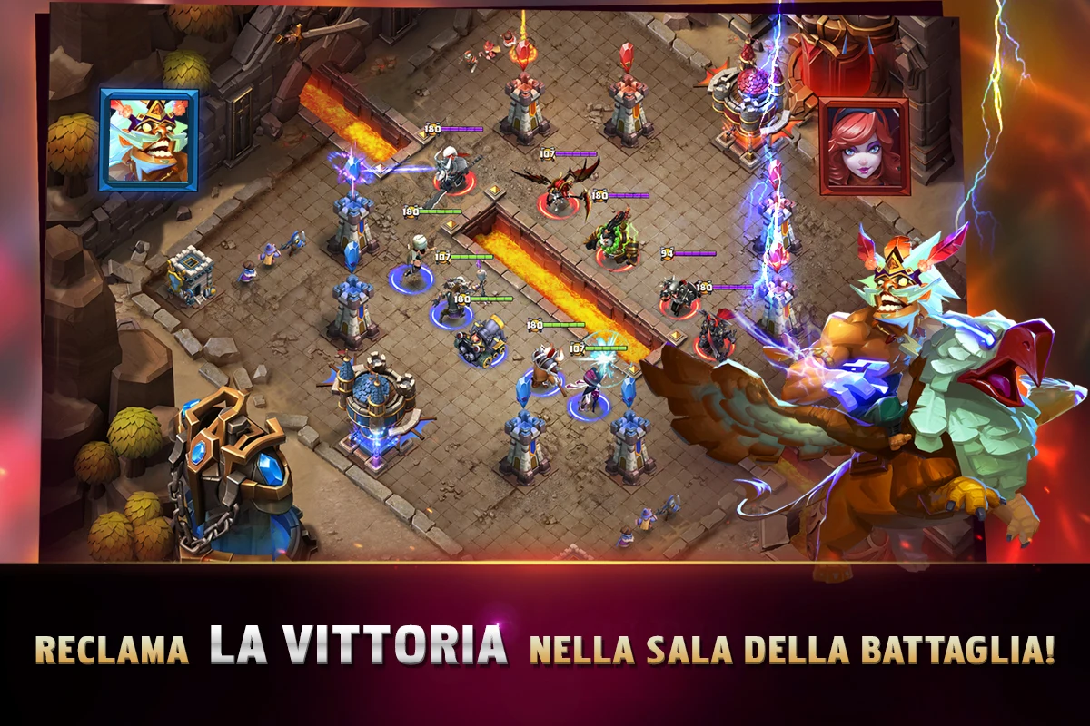Clash of Lords 2: Italiano screenshot